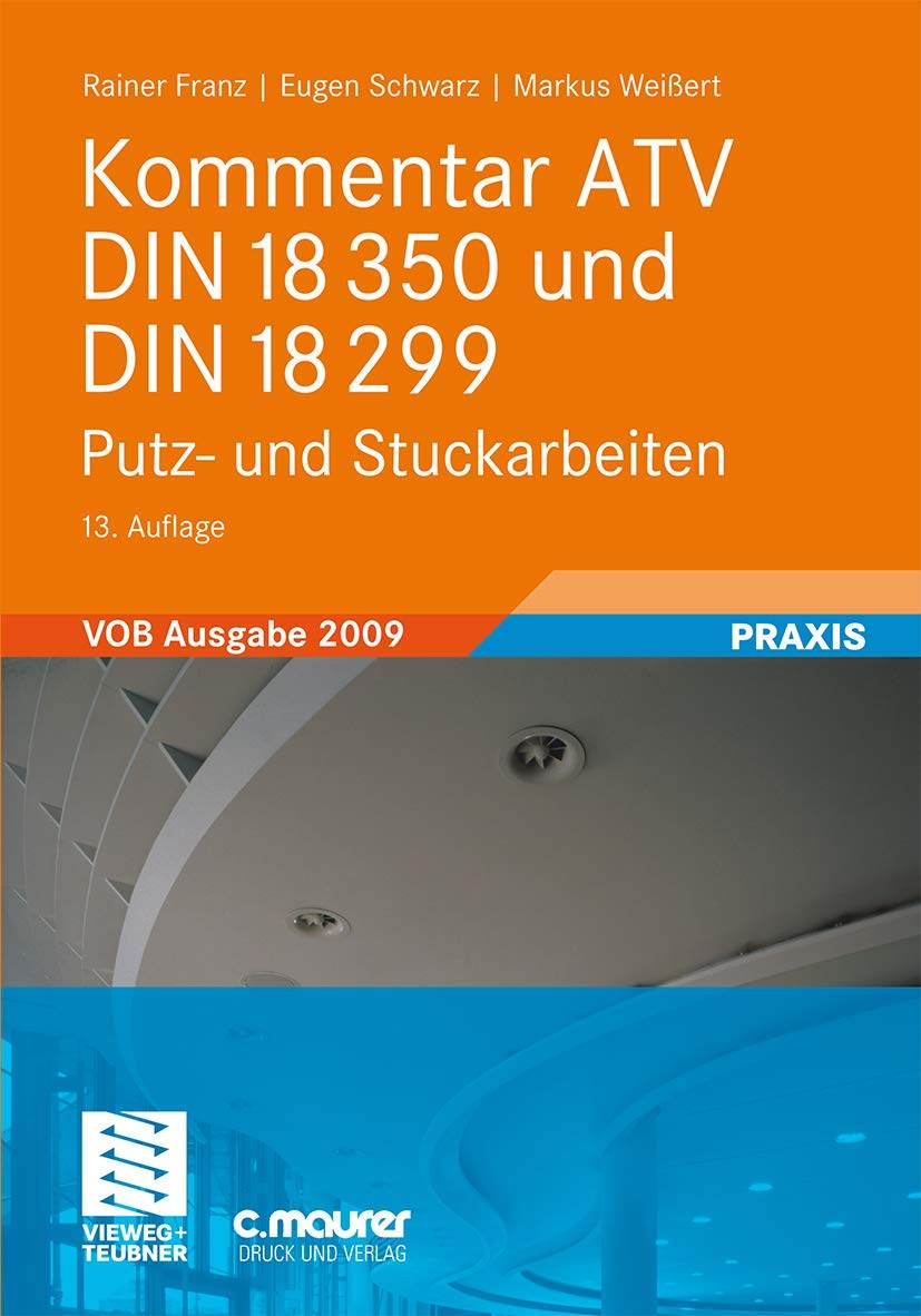 Kommentar ATV DIN 18 350 und DIN 18 299 Law