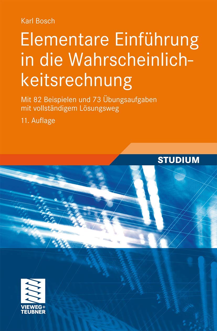 Elementare Einführung in die Wahrscheinlichkeitsrechnung Mathematics