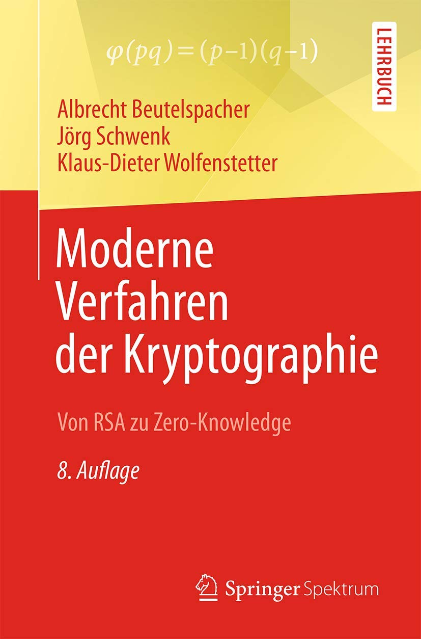 Moderne Verfahren der Kryptographie Computer Science