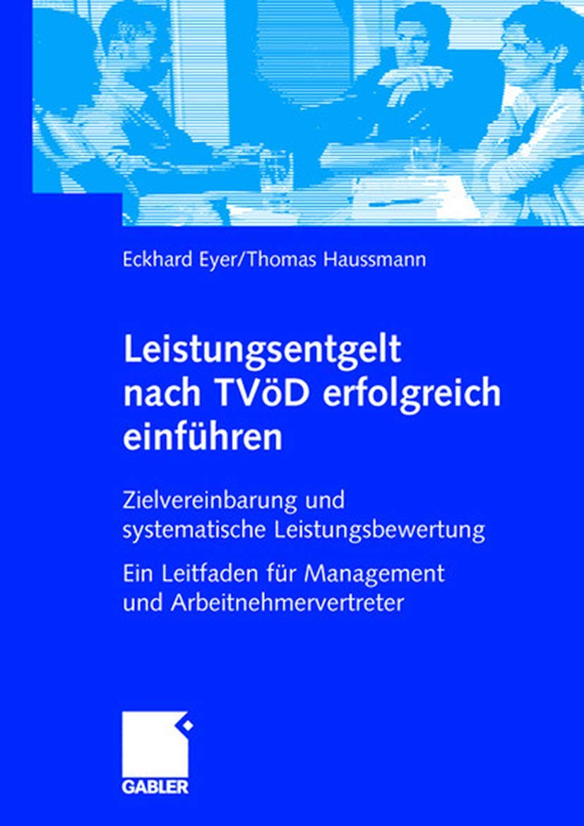 Leistungsentgelt nach TVÖD erfolgreich einführen Law