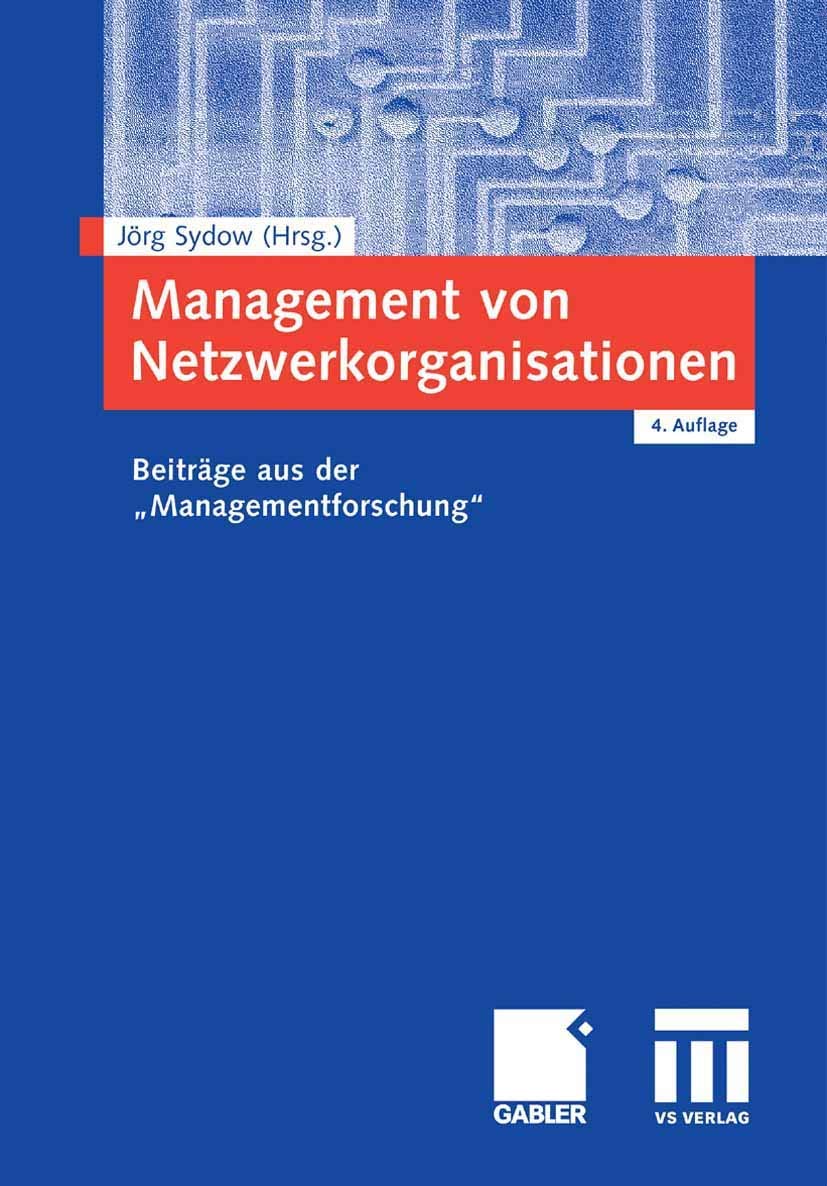 Management Von Netzwerkorganisationen (German Edition) Law