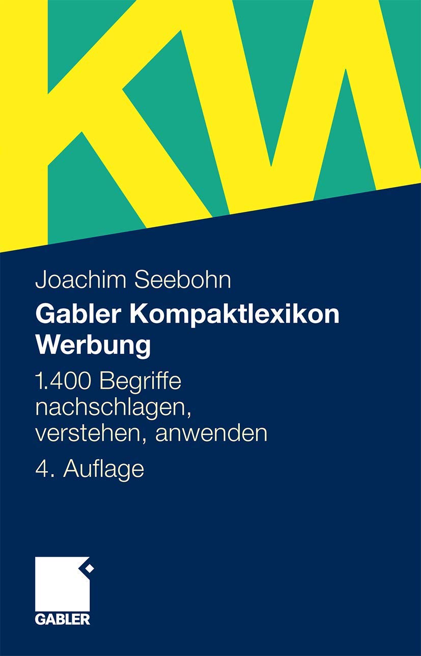 Gabler Kompaktlexikon Werbung Law
