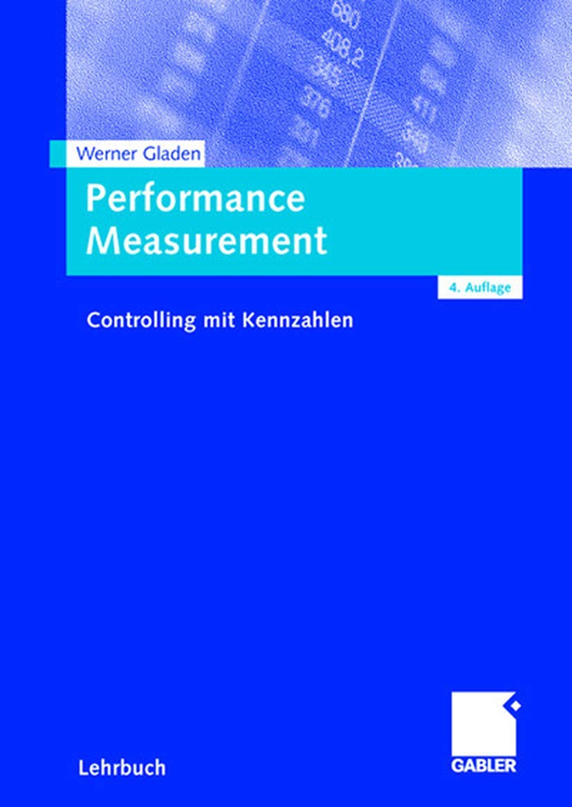 Product Image: Performance Measurement: Controlling mit Kennzahlen