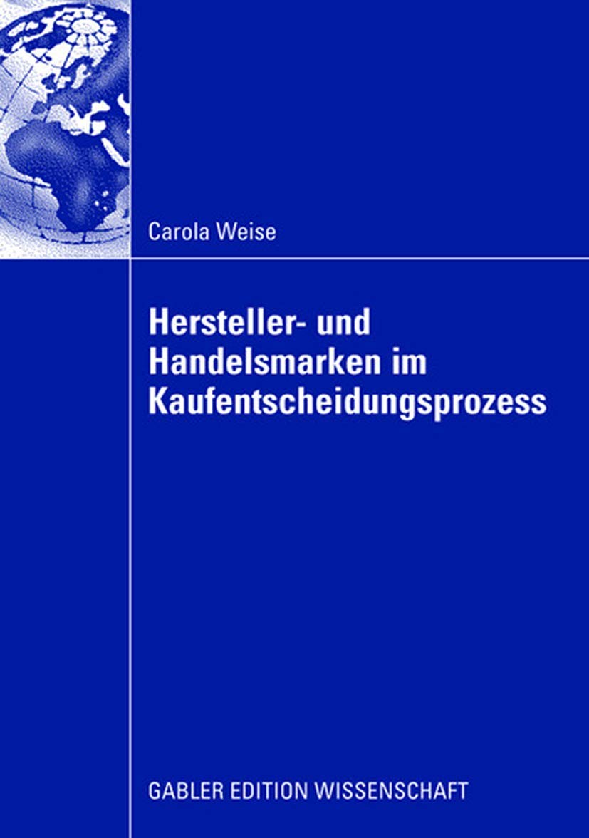 Hersteller- und Handelsmarken im Kaufentscheidungsprozess book