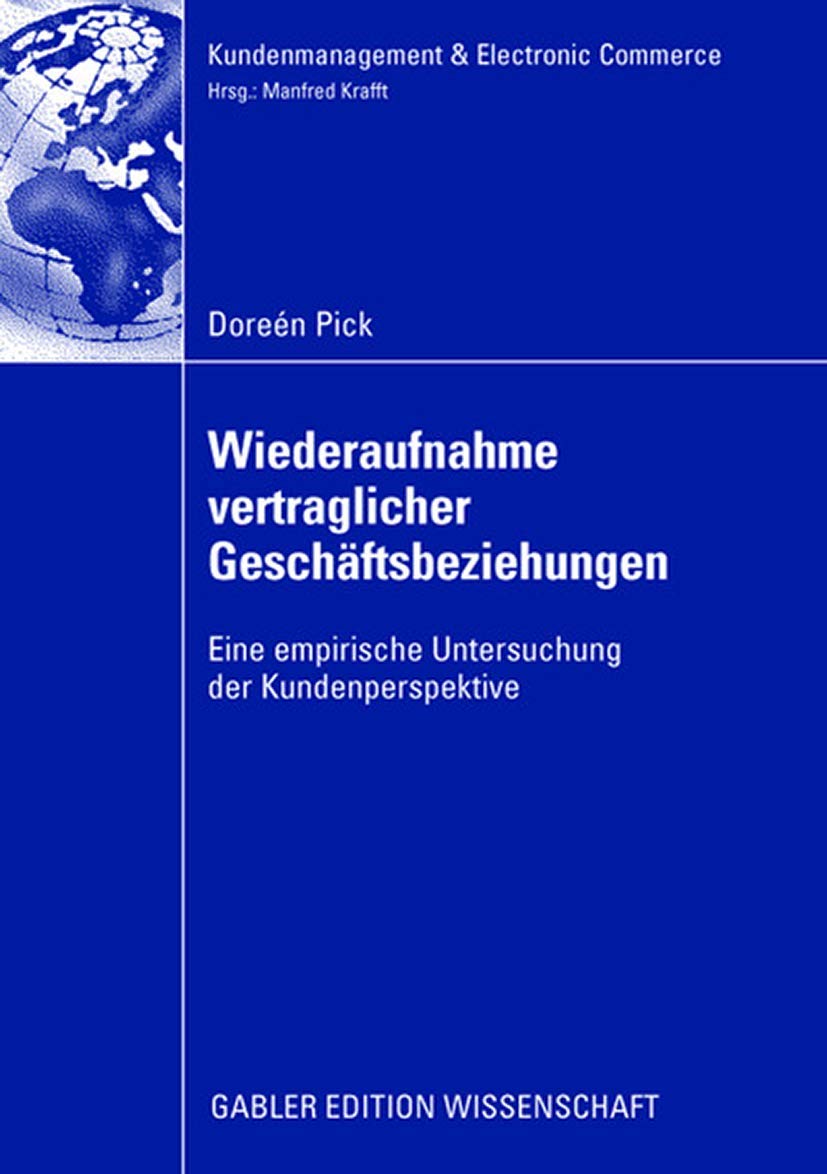 Wiederaufnahme vertraglicher Geschäftsbeziehungen book