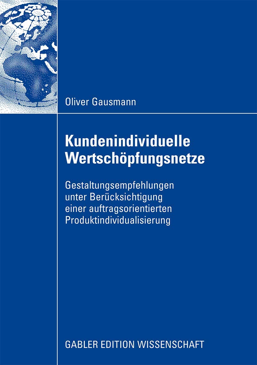 Kundenindividuelle Wertschöpfungsnetze Law