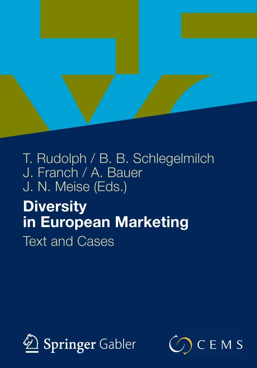 Diversity in European Marketing: Text and Cases Law