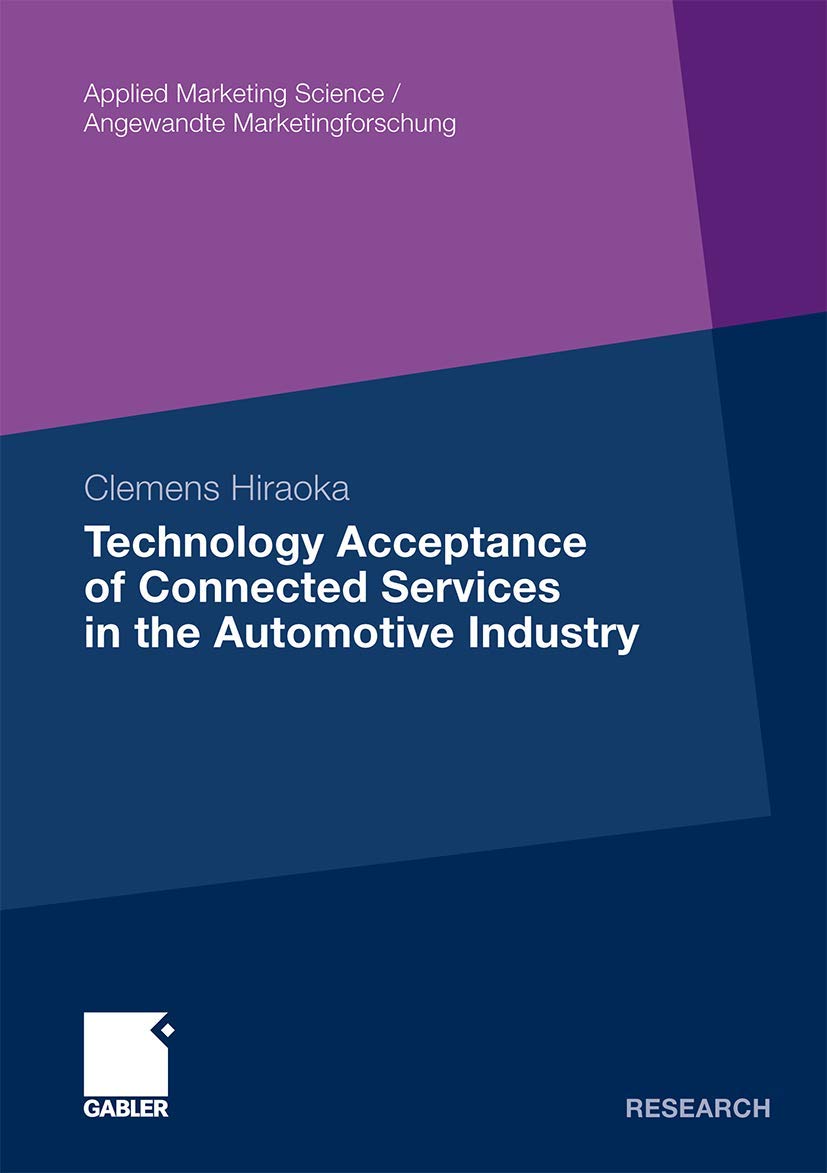 Technology Acceptance of Connected Services in the Automotive Industry Law
