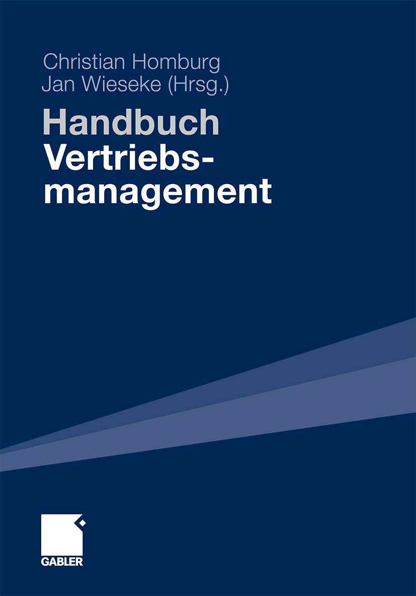 Product Image: Handbuch Vertriebsmanagement