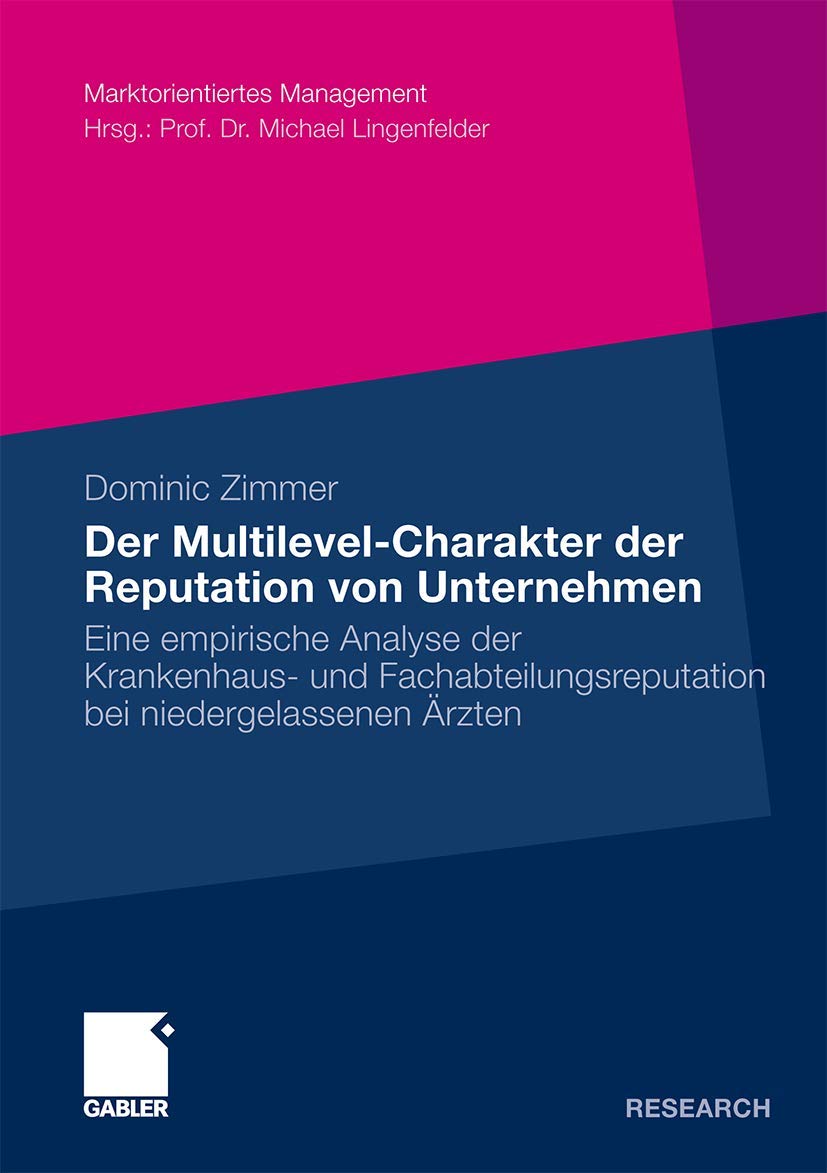 Der Multilevel-Charakter der Reputation von Unternehmen Law