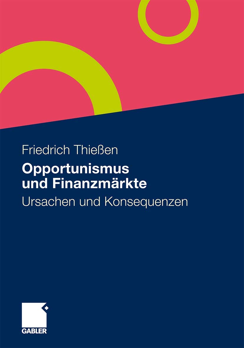 Opportunismus und Finanzmärkte book
