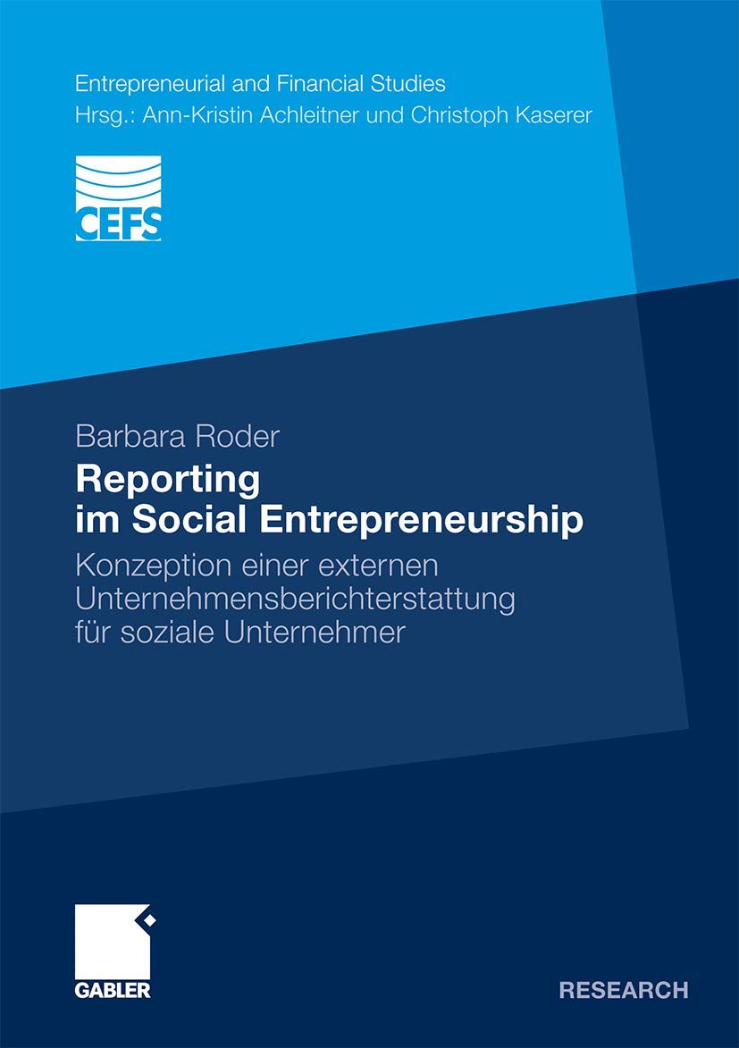 Reporting im Social Entrepreneurship Law Books