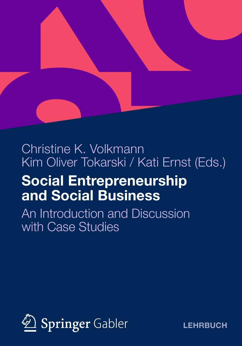 Social Entrepreneurship and Social Business book