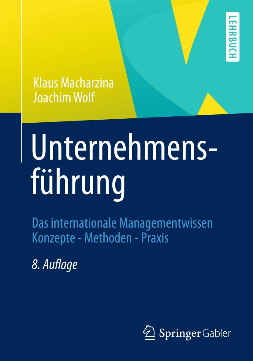 Unternehmensführung Law Books