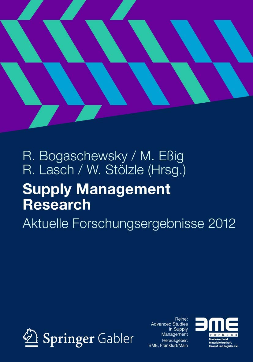 Product Image: Supply Management Research