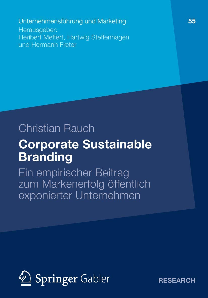 Corporate Sustainable Branding book
