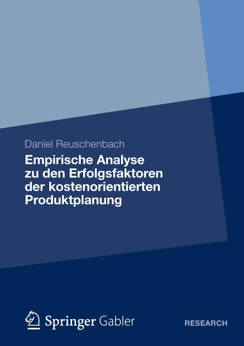 Empirische Analyse zu den Erfolgsfaktoren der kostenorientierten Produktplanung Law