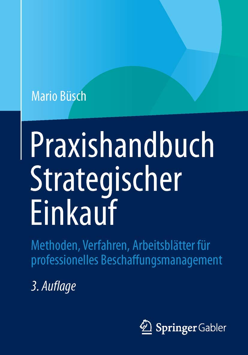 Praxishandbuch Strategischer Einkauf Law Books