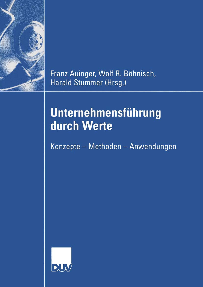 Unternehmensführung durch Werte Law