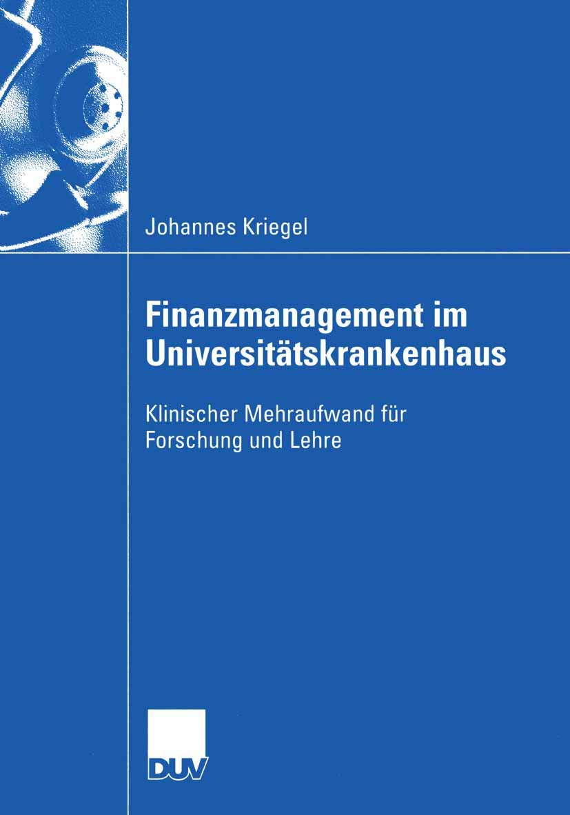 Finanzmanagement im Universitätskrankenhaus Law