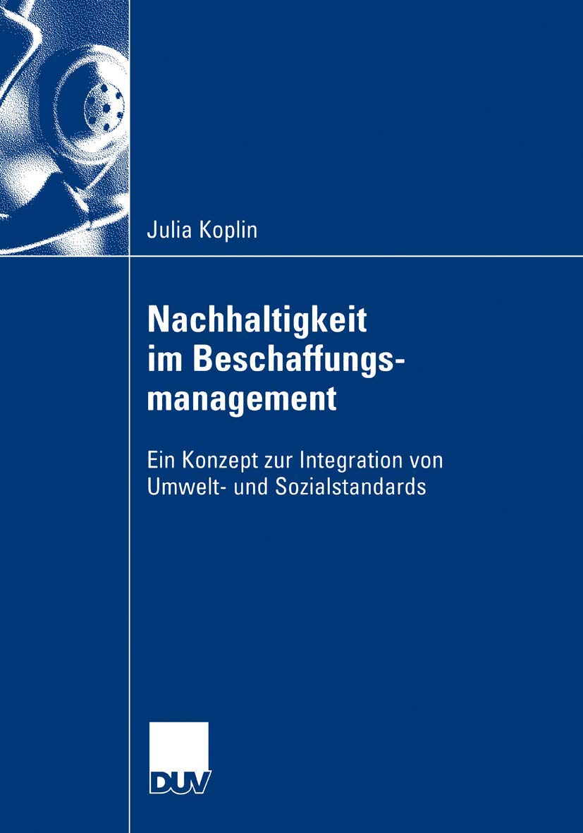 Nachhaltigkeit im Beschaffungsmanagement Law