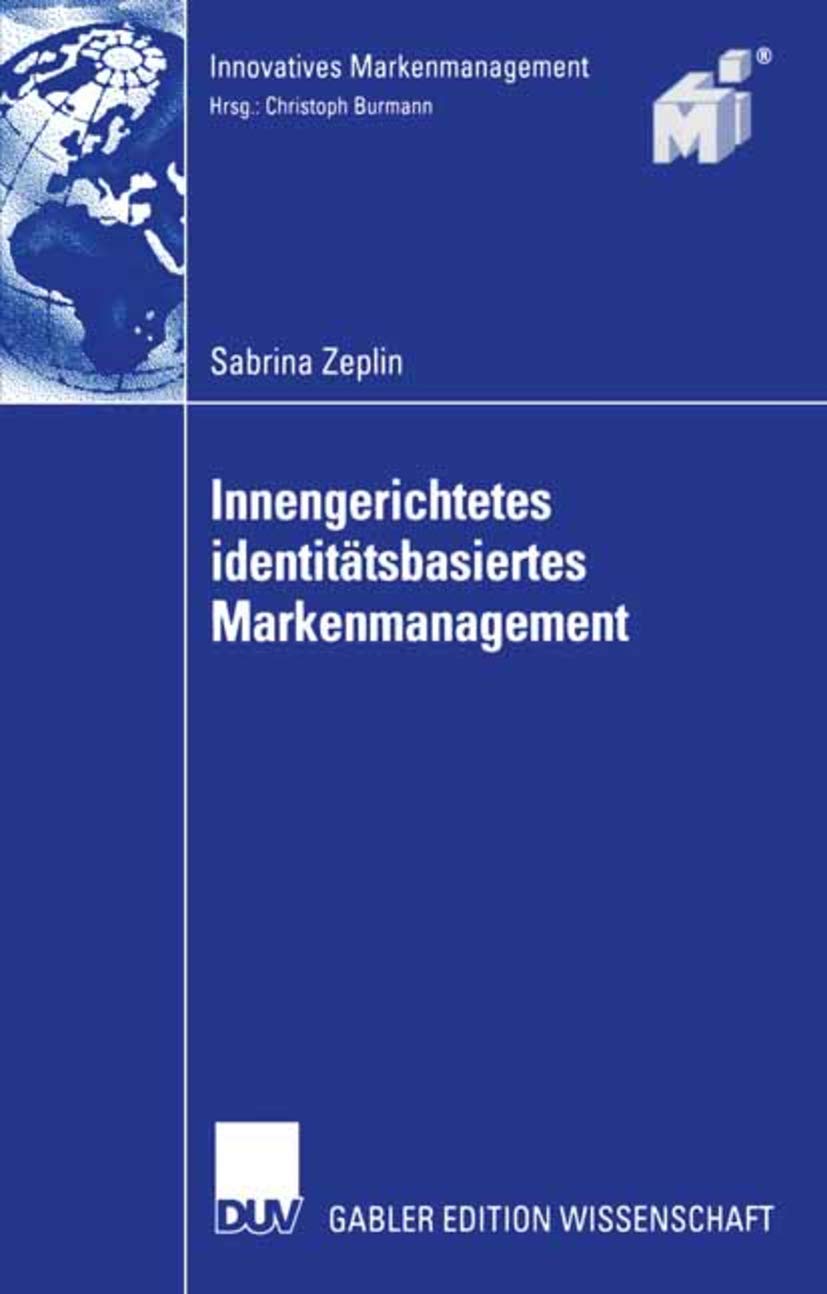 Innengerichtetes identitätsbasiertes Markenmanagement book