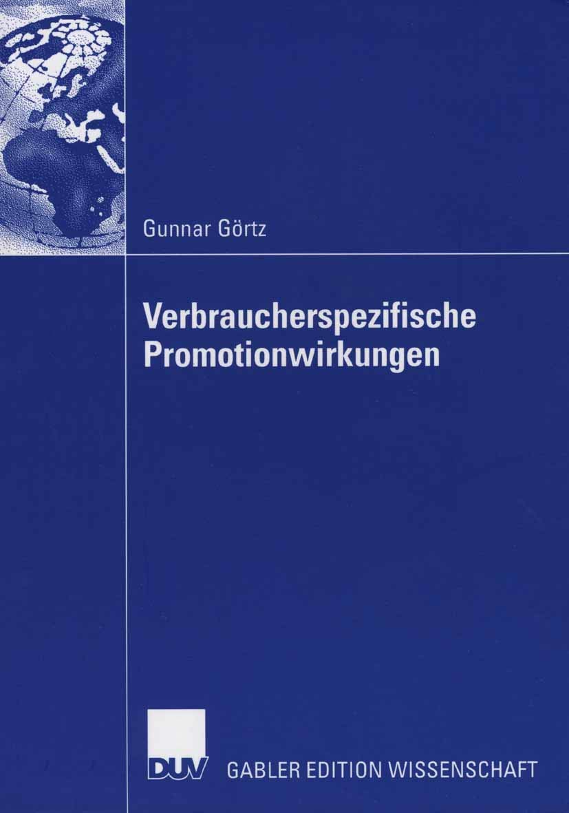 Verbraucherspezifische Promotionwirkungen Law