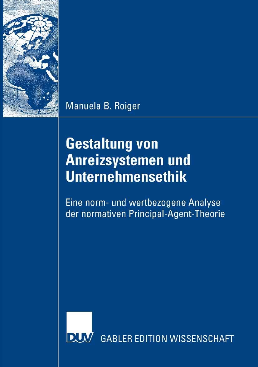 Gestaltung von Anreizsystemen und Unternehmensethik Law