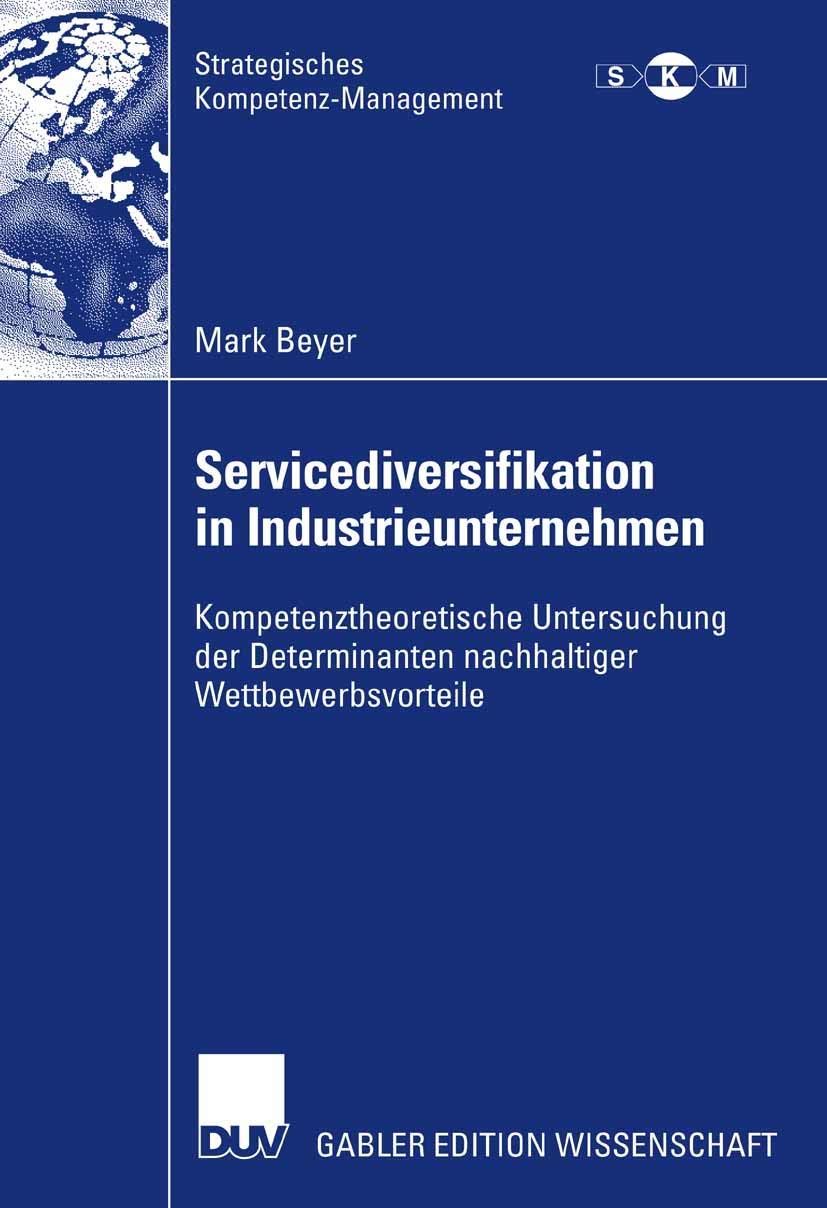 Servicediversifikation in Industrieunternehmen book
