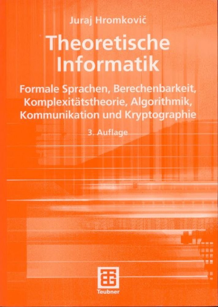 Product Image: Theoretische Informatik (XLeitfäden der Informatik)