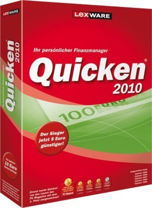 Quicken 2010, 1 CD-ROM Ihr persönlicher Finanzmanager. Für Windows 2000 SP4/XP SP2/Vista ab Home Basic Other software