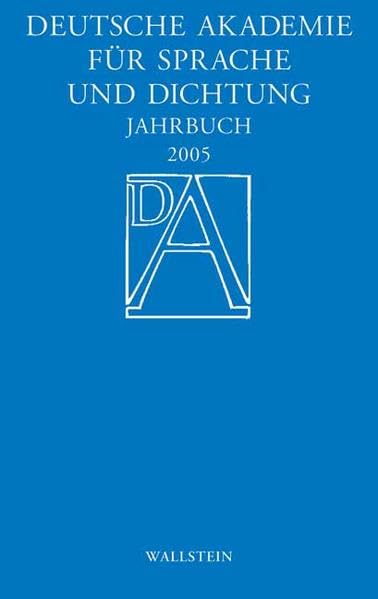 Jahrbuch der Deutschen Akademie für Sprache und Dichtung Darmstadt 2005 Contemporary literature Books