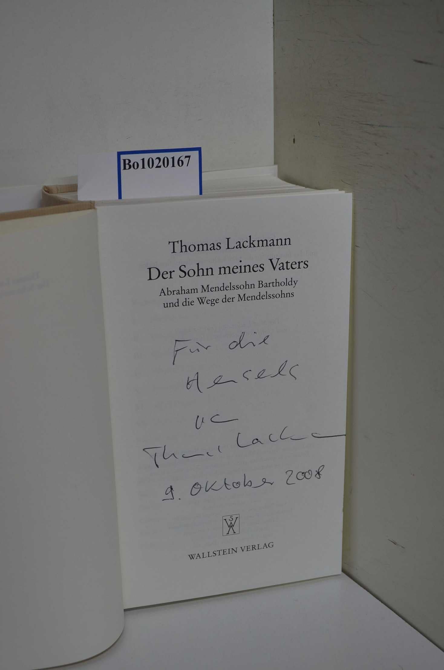 Der Sohn meines Vaters: Biographische Studie über Abraham Mendelssohn Bartholdy Pop culture