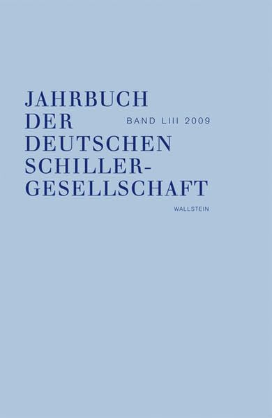Jahrbuch der Deutschen Schillergesellschaft: Internationales Organ für Neuere deutsche Literatur Contemporary literature Books