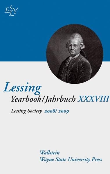 Lessing Yearbook / Jahrbuch: XXXVIII, 2008/2009 Reference Books