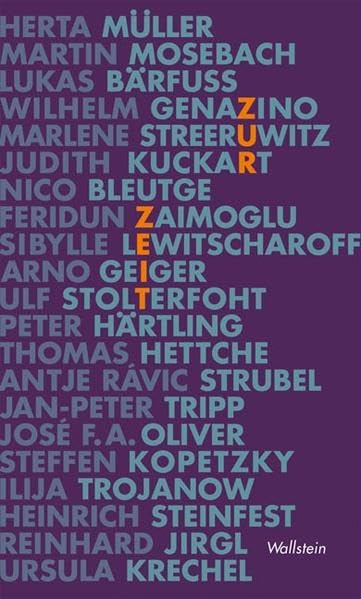 Zur Zeit Contemporary literature Books