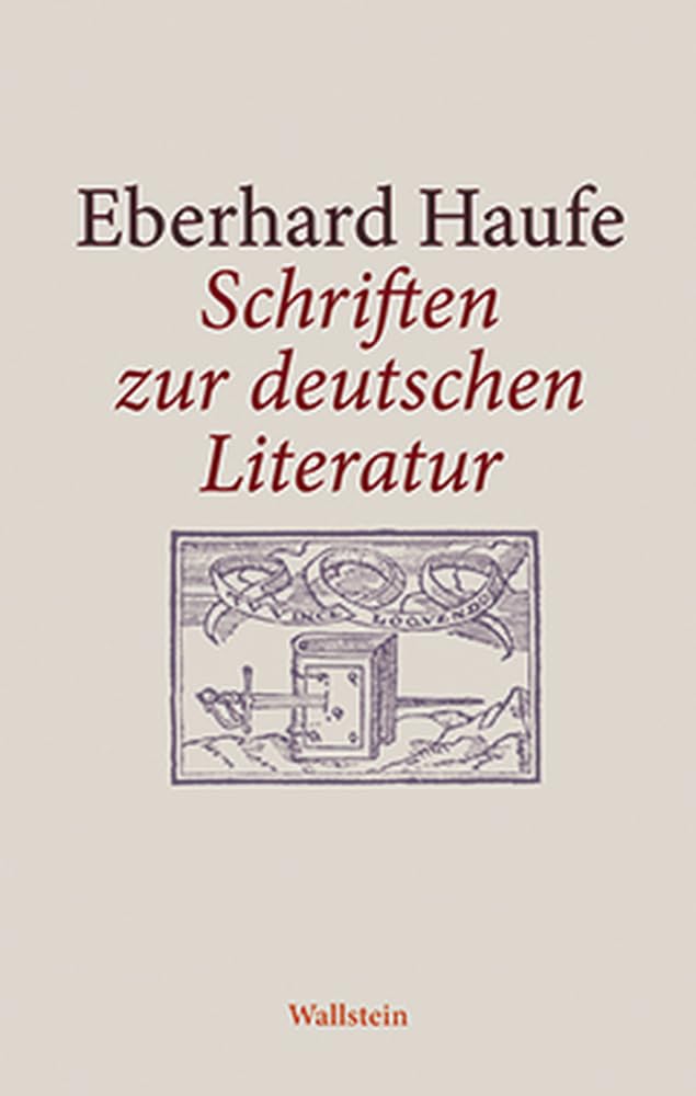 Schriften zur deutschen Literatur Contemporary literature