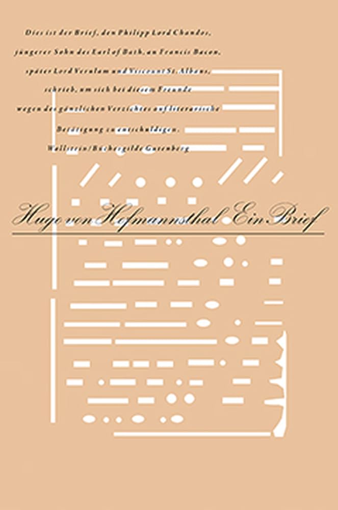 Ein Brief (Typographische Bibliothek) Classics