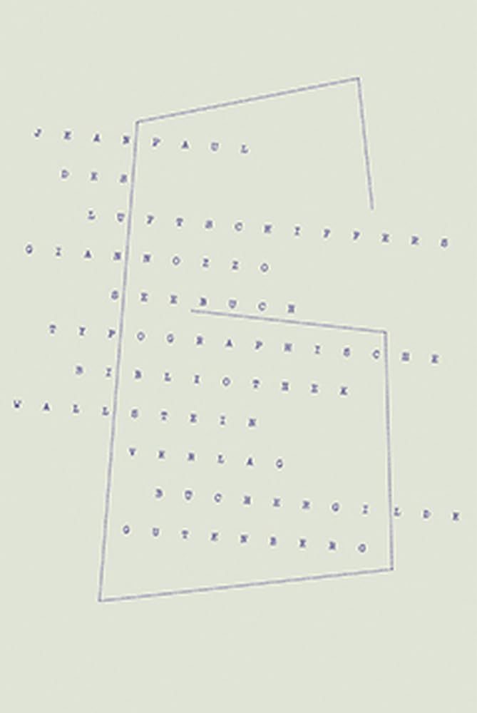 Des Luftschiffers Giannozzo Seebuch: Mit einem Nachwort von Norbert Miller (Typographische Bibliothek) Classics