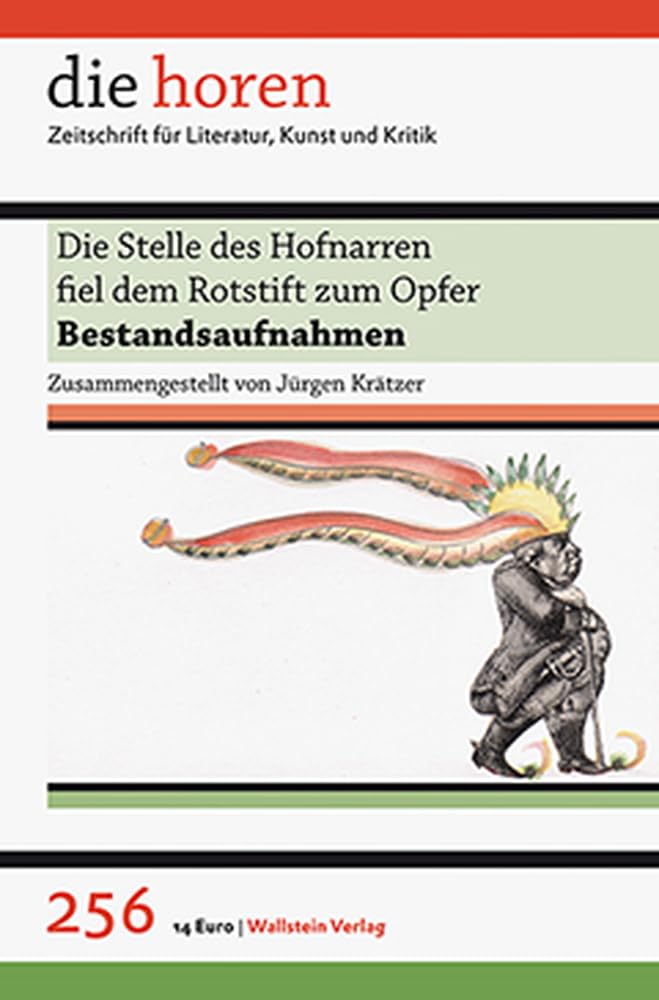 Die Stelle des Hofnarren fiel dem Rotstift zum Opfer Contemporary literature