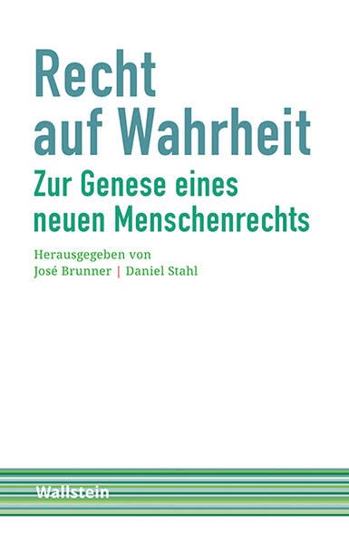 Recht auf Wahrheit book