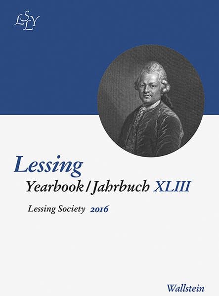 Lessing Yearbook / Jahrbuch XLIII, 2016 Contemporary literature