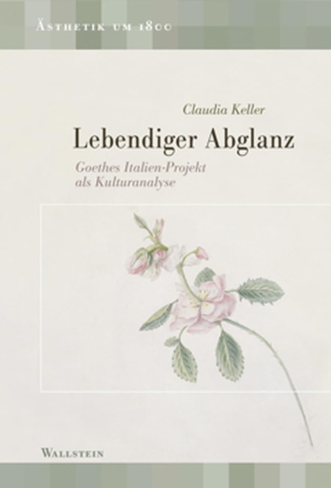 Lebendiger Abglanz: Goethes Italien-Projekt als Kulturanalyse (Ästhetik um 1800) Contemporary literature