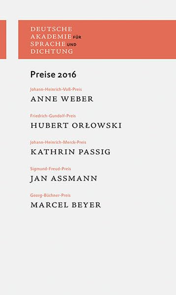 Preise 2016: Laudationes und Dankreden Reference Books