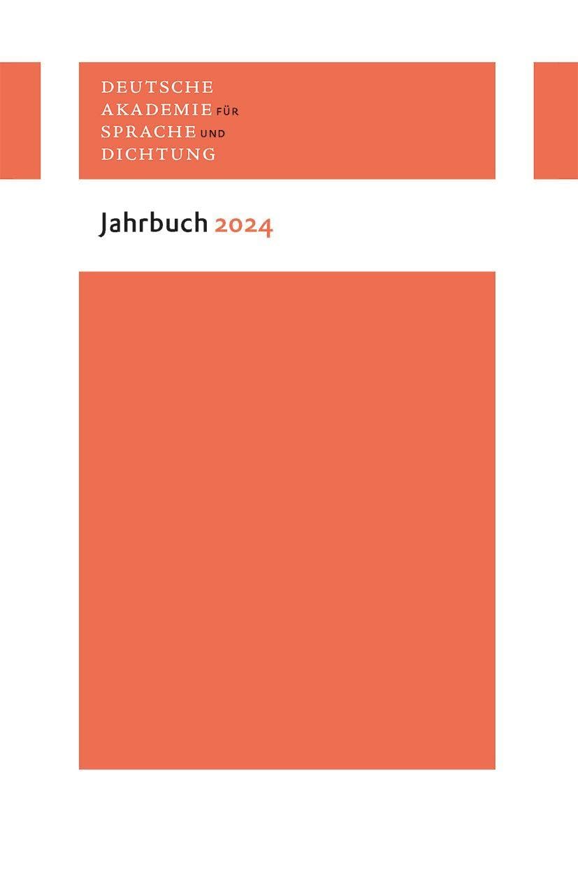 Jahrbuch der Deutschen Akademie für Sprache und Dichtung 2024 Social Sciences