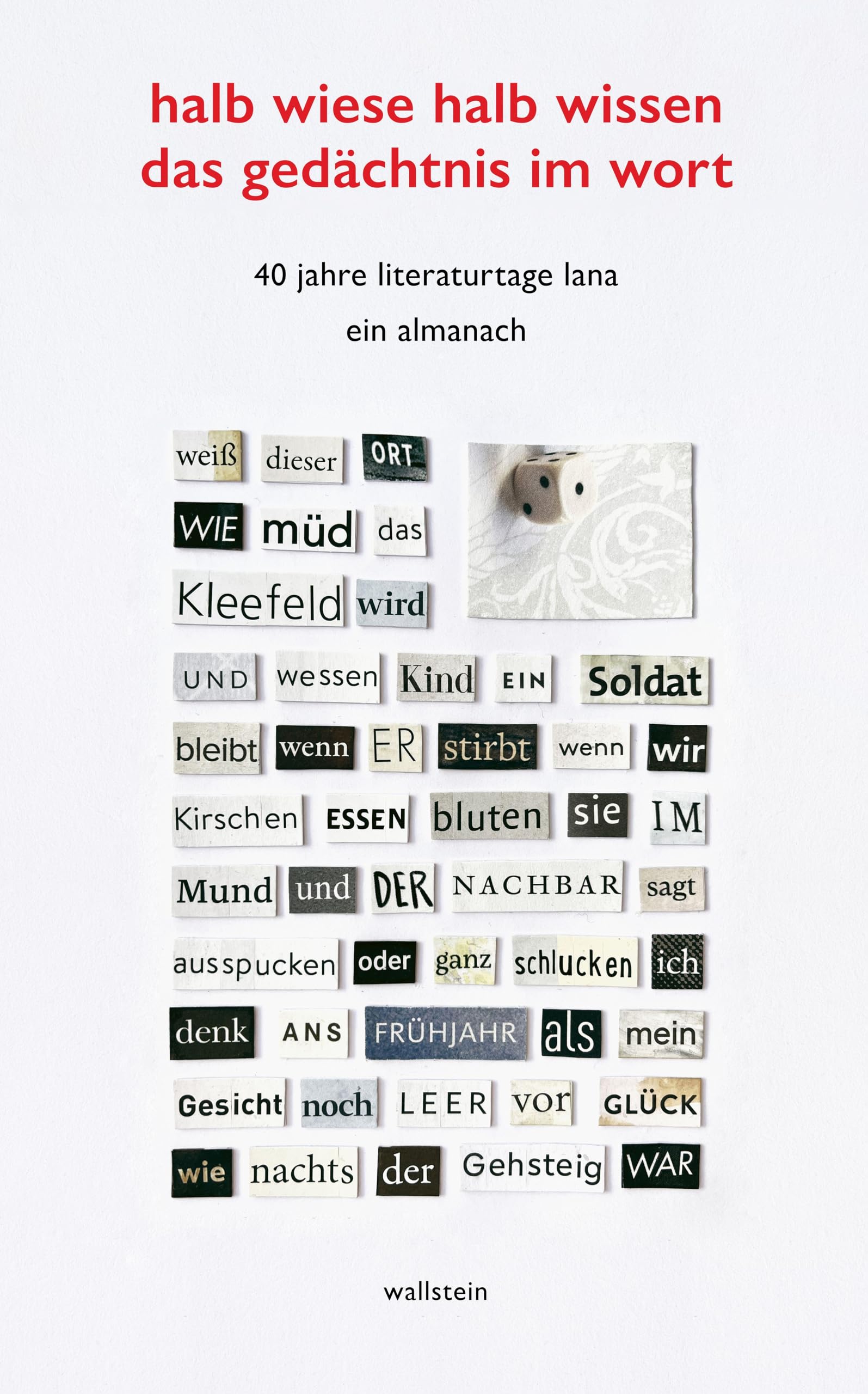 halb wiese halb wissen das gedächtnis im wort Contemporary literature