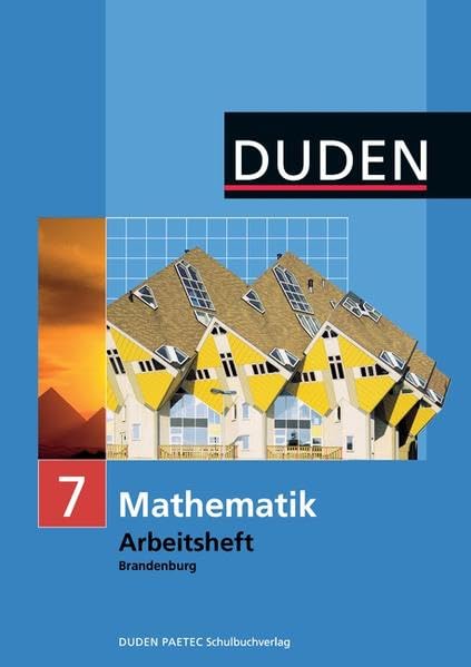 Duden Mathematik - Sekundarstufe I - Brandenburg: 7. Schuljahr - Arbeitsheft Study Guides