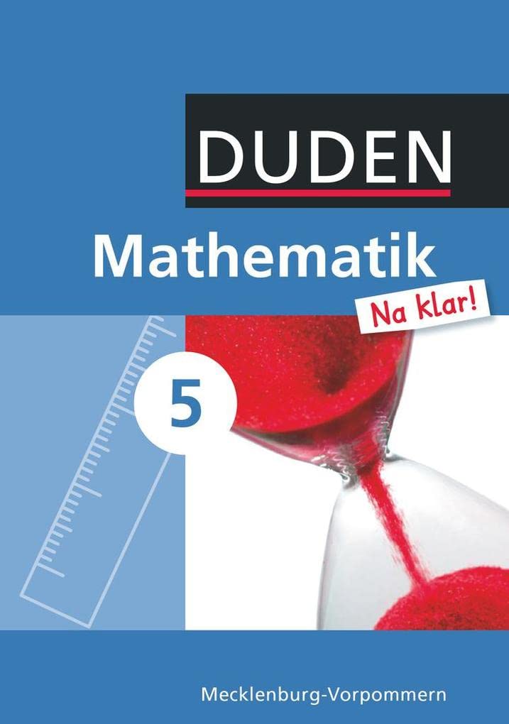 Mathematik Na klar! 5 Lehrbuch Mecklenburg-Vorpommern Regionale Schule Study Guides