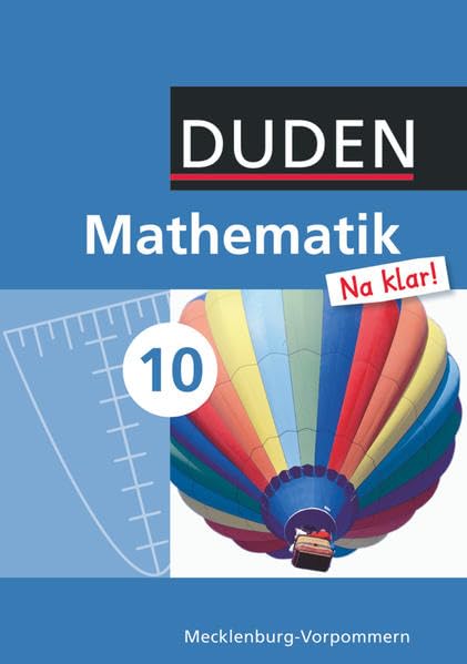 Mathematik Na klar! Schuljahr. Schülerbuch Regionale Schule Mecklenburg-Vorpommern book