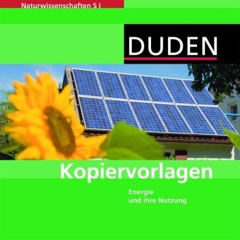CD-ROM Kopiervorlagen Naturwissenschaften SI: Energie und ihre Nutzung Books